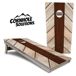 Cream Planks Cornhole Boards - Professional Tournament Series Cornhole Solutions