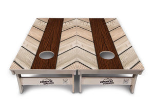 Cream Planks Cornhole Boards - Professional Tournament Series Cornhole Solutions