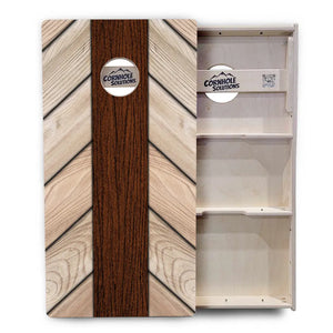 Cream Planks Cornhole Boards - Professional Tournament Series Cornhole Solutions
