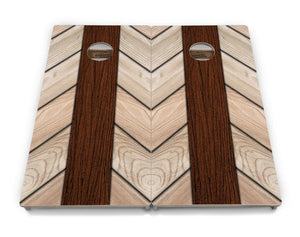 Cream Planks Cornhole Boards - Professional Tournament Series Cornhole Solutions