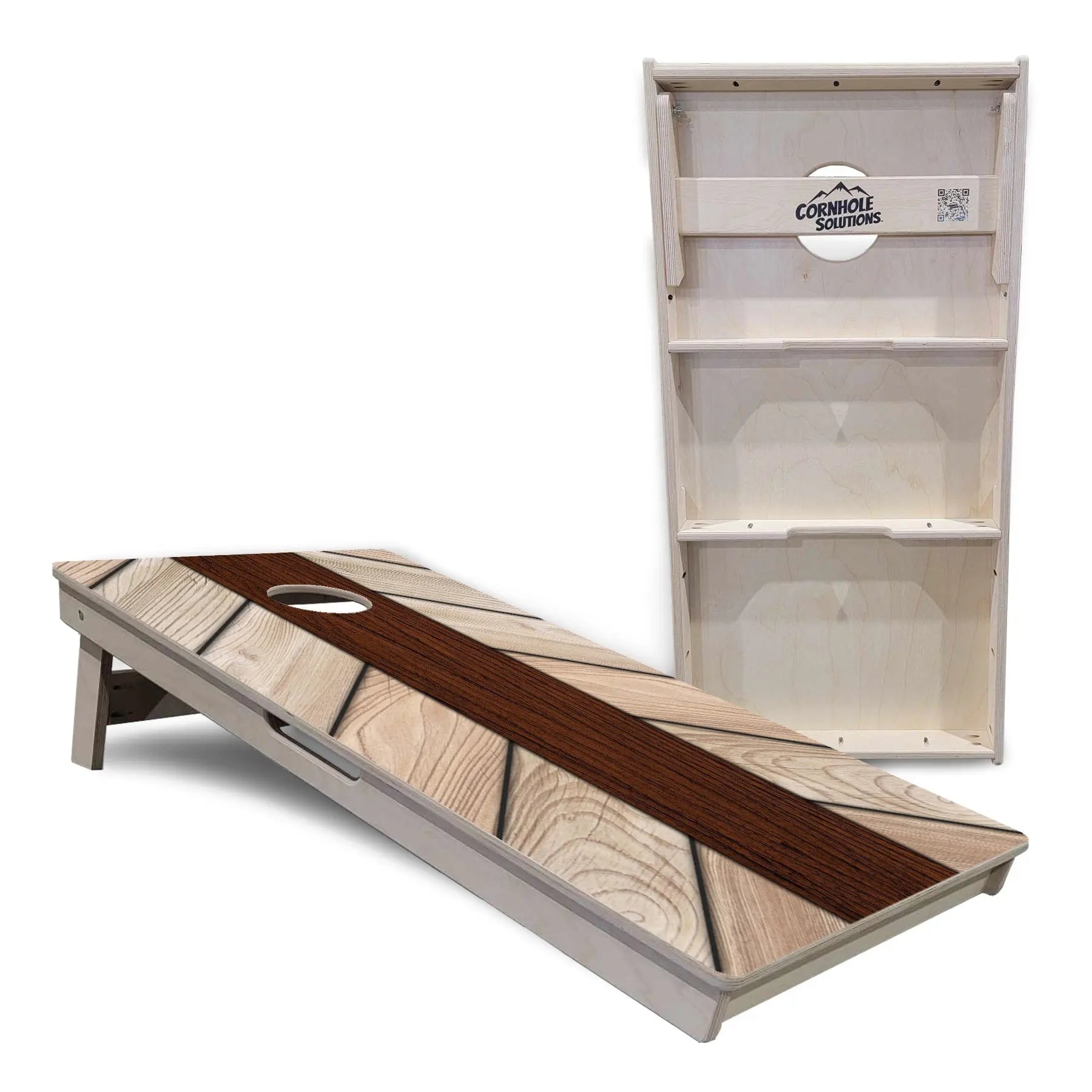 Cream Planks Cornhole Boards - Professional Tournament Series Cornhole Solutions