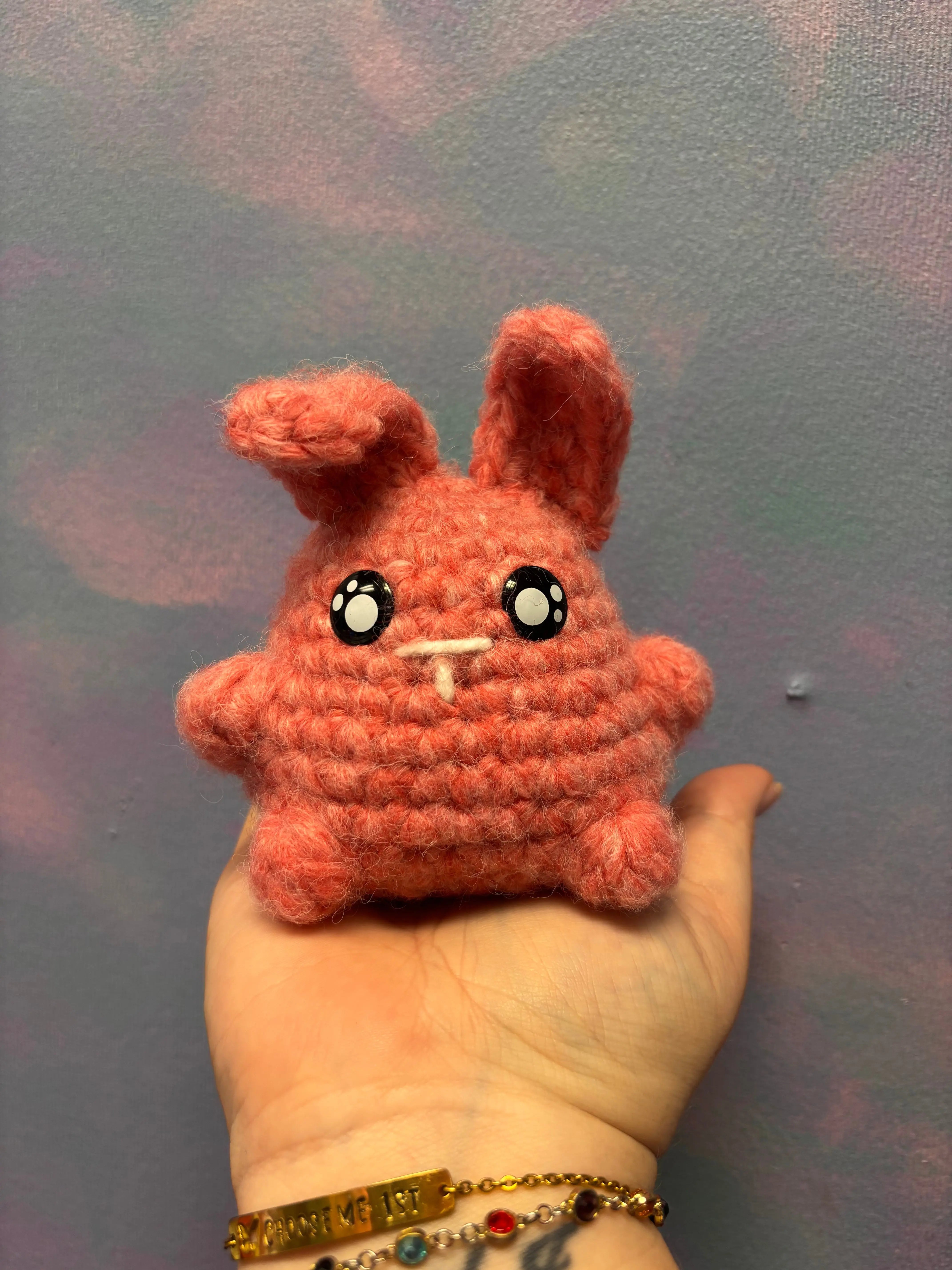 Crochet Bunny small by Klassy Krafts, Southern small business gift main product photo