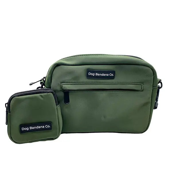 Crossbody Dog Walking Bag by Dog Bandana Co., natural skincare detail photo 2