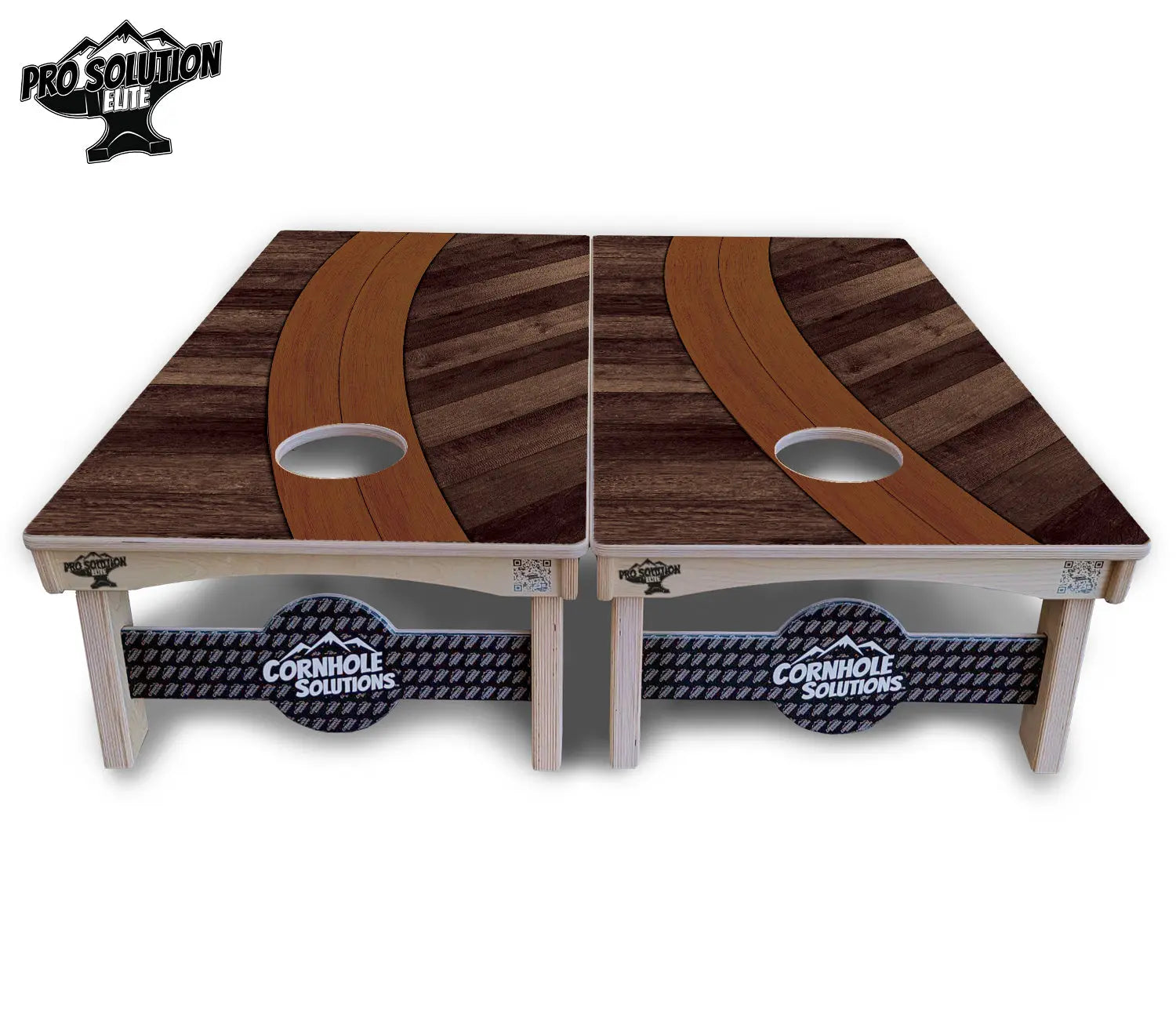 Curved Herringbone Cornhole Boards - Pro Solution Elite Series by Cornhole Solutions, handmade jewelry detail photo 3