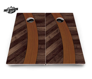 Curved Wood Cornhole Boards - Pro Solution Lite Series Cornhole Solutions