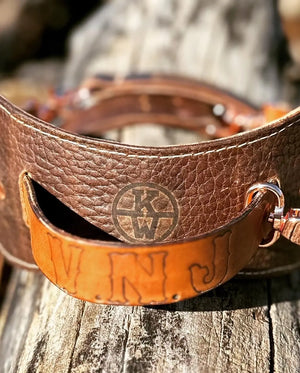 Custom Duck Lanyard - Leather Duck Strap - 12 Slot Bird Carrier - Main Street Collective Hunting Accessory