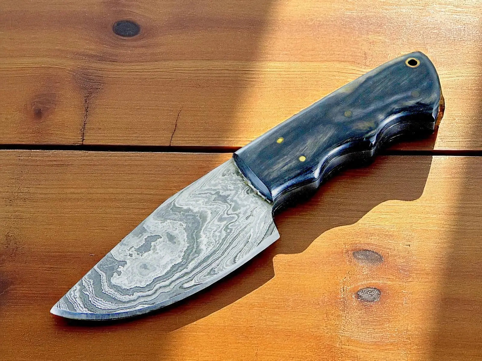 Custom Handmade Damascus Skinning Knives Damascus Knife Store