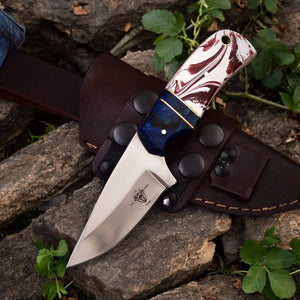 Custom Handmade Hunting Knife – High-Carbon Steel Blade Damascus Knife Store