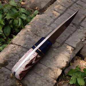Custom Handmade Hunting Knife – High-Carbon Steel Blade Damascus Knife Store
