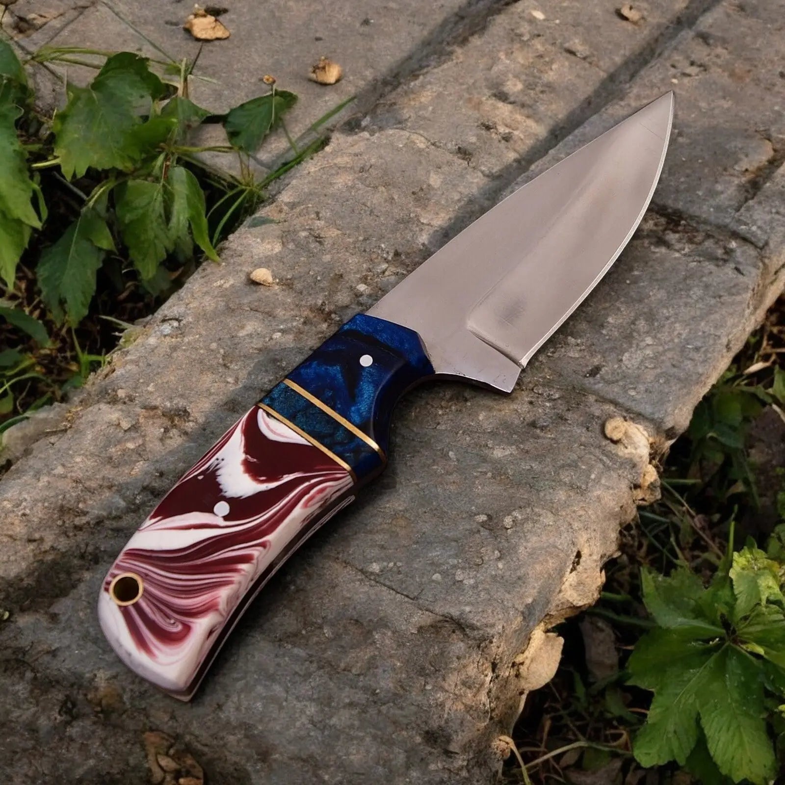 Custom Handmade Hunting Knife – High-Carbon Steel Blade Damascus Knife Store