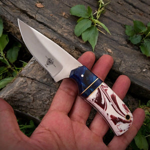 Custom Handmade Hunting Knife – High-Carbon Steel Blade Damascus Knife Store
