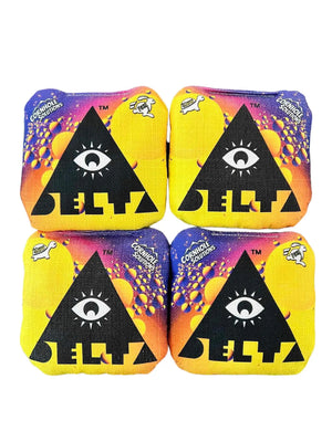 Custom - Pro Style REC Cornhole Bags  – Regulation 6"x6" – Set of 4