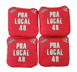 Custom - Pro Style REC Cornhole Bags  – Regulation 6"x6" – Set of 4