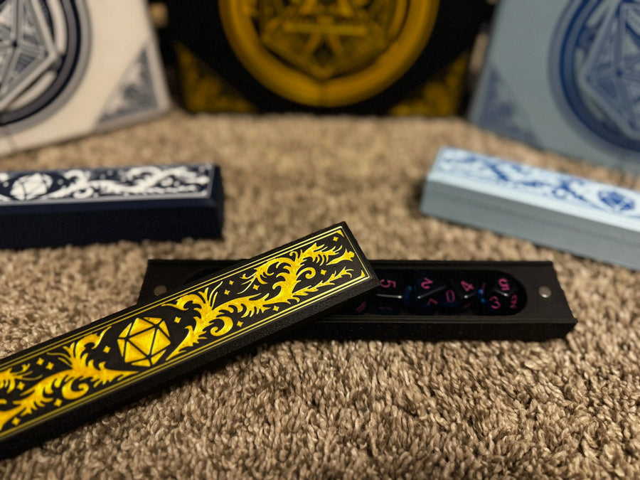 Customizable Adventurer Dice Box