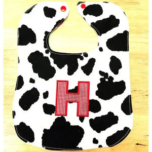 Customizable Handmade Baby Bib by East Mississippi Creations, children's boutique clothing detail photo 3