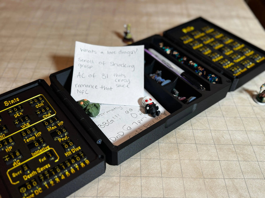 Customizable Tabletop Adventurer Tray