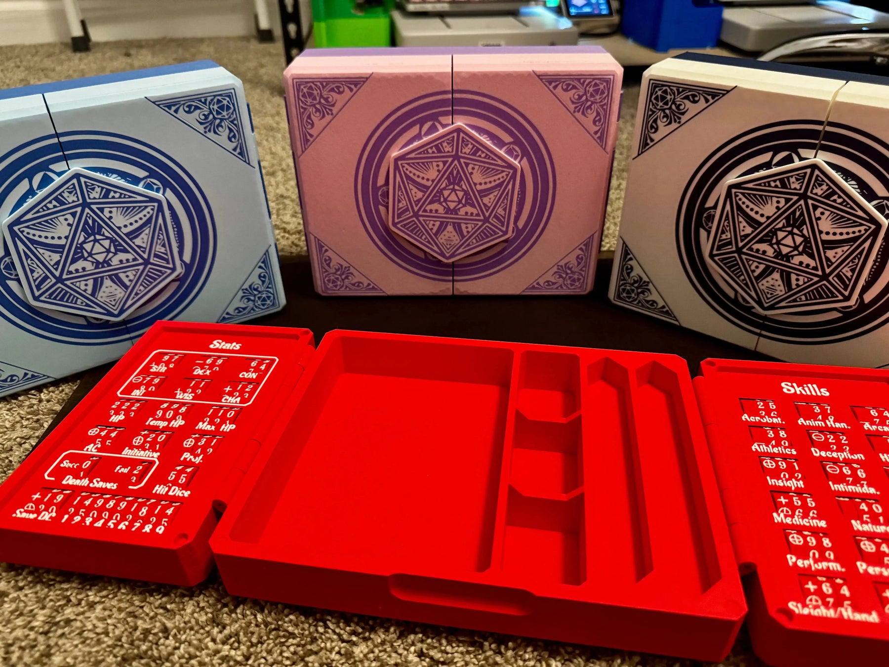 Customizable Tabletop Adventurer Tray Mushroom Lady Co