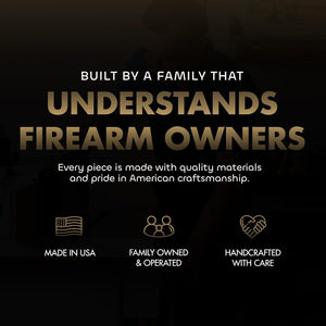 Customizable - Hidden Gun Storage Wall Decor - Hidden Gun Shelf with Magnetic Lock - Quick Access Concealment Shelf - Secure & Discreet Weapon Hiding Furniture