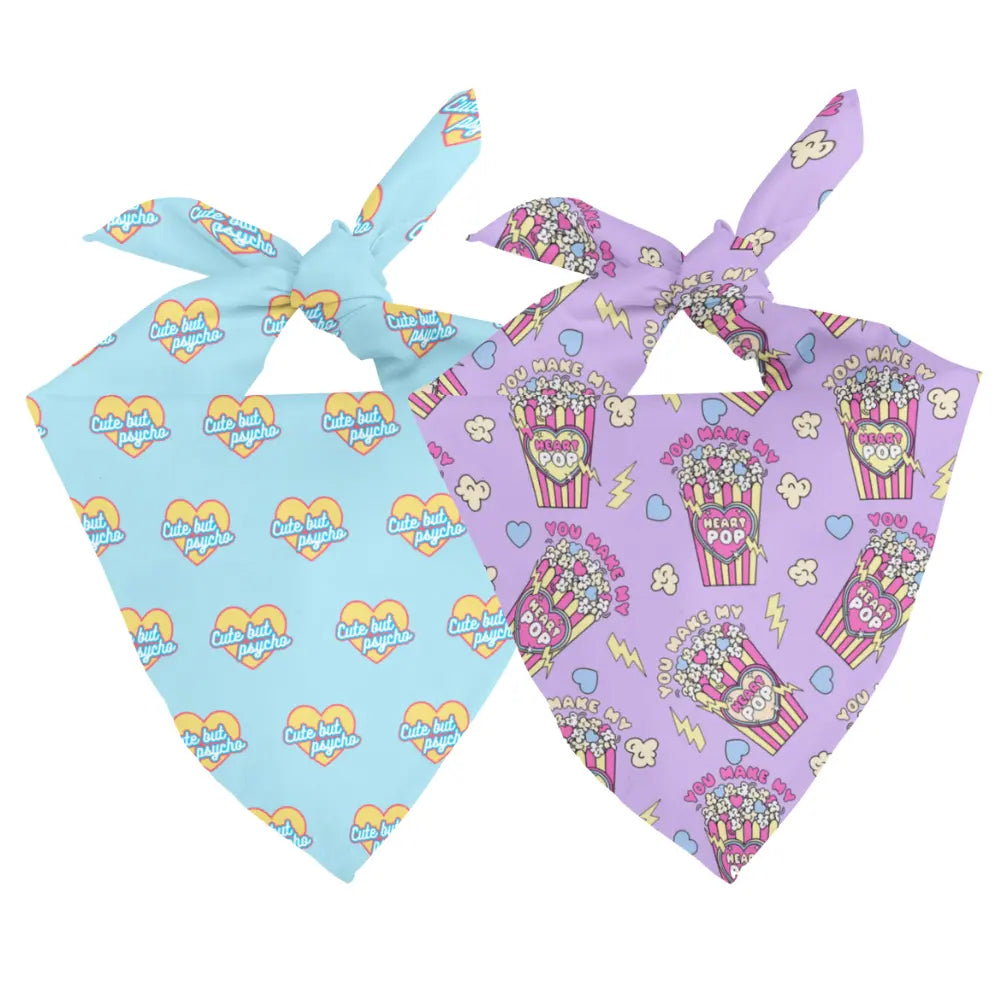 Cute But Psycho Dog Bandana by Dog Bandana Co., pet accessory main product photo