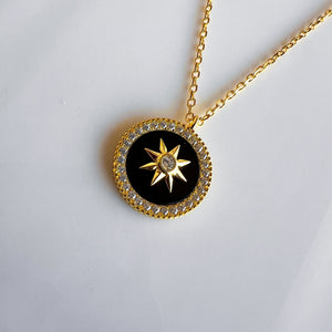 North Star Necklace | Onyx by Ke Bella, additional product image 4