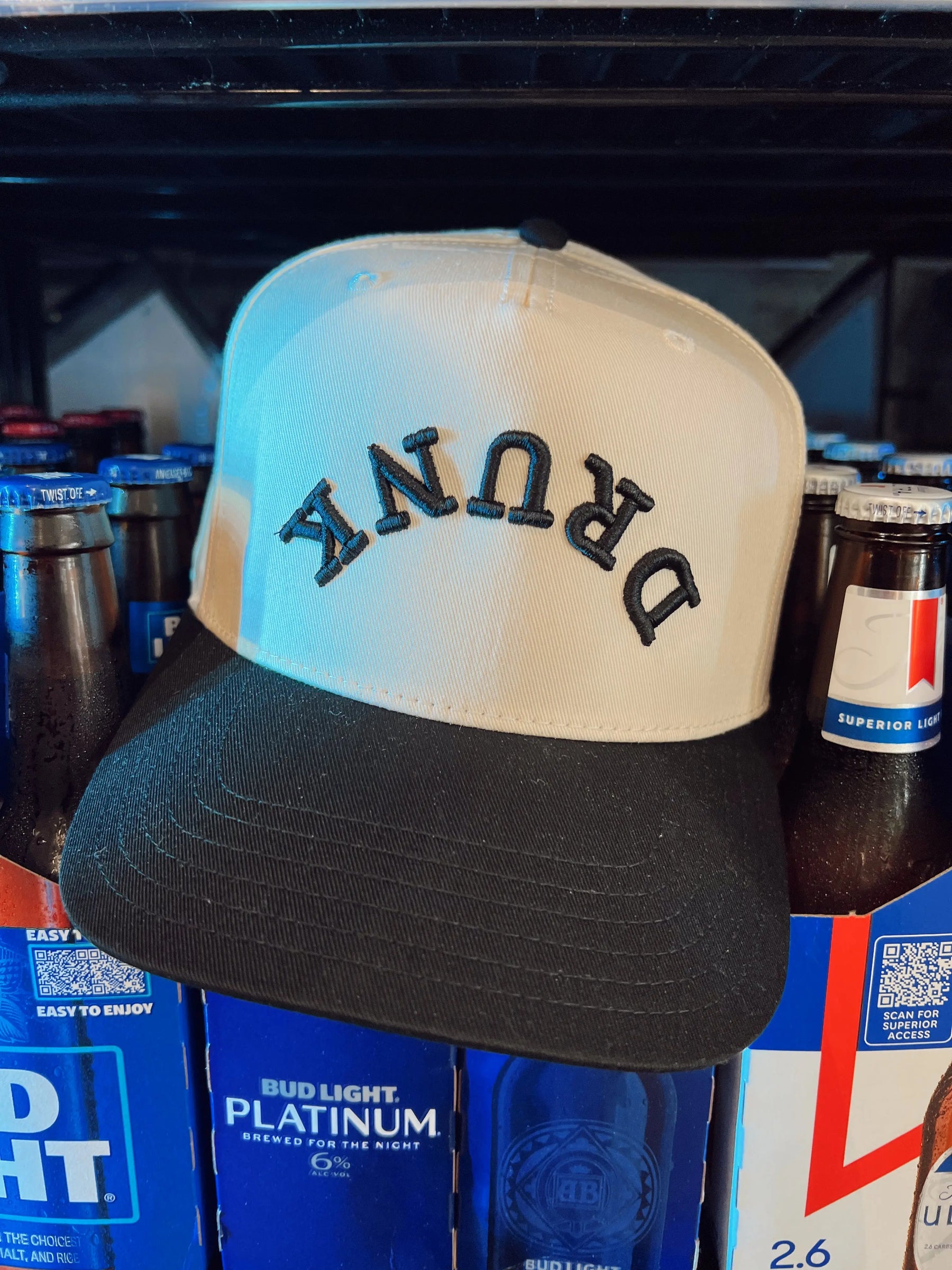 DRUNK Vintage Trucker Hat KenzKustomz