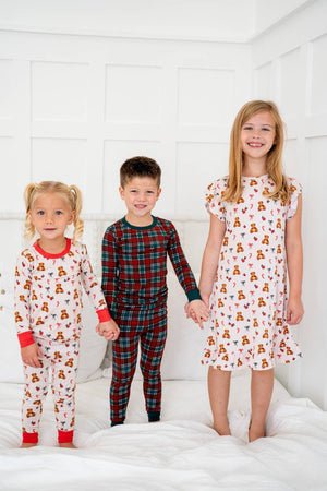 Teddy Bear Christmas | Two Piece Set by Boosh Baby image 3