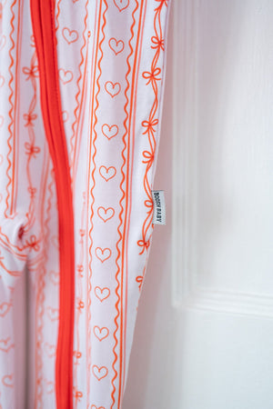 Striped Hearts | Zippy by Boosh Baby image 8