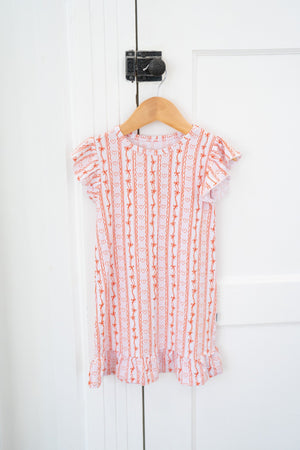 Striped Hearts | Nightgown by Boosh Baby image 4