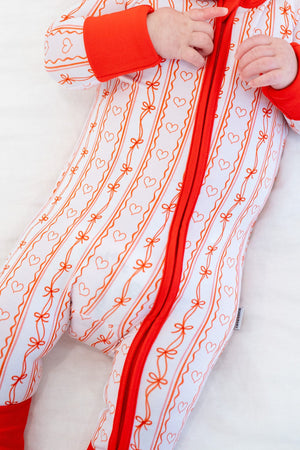Striped Hearts | Zippy by Boosh Baby image 7