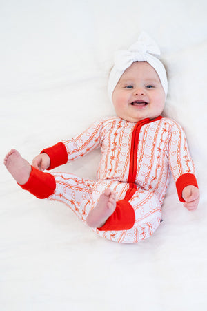 Striped Hearts | Zippy by Boosh Baby image 2