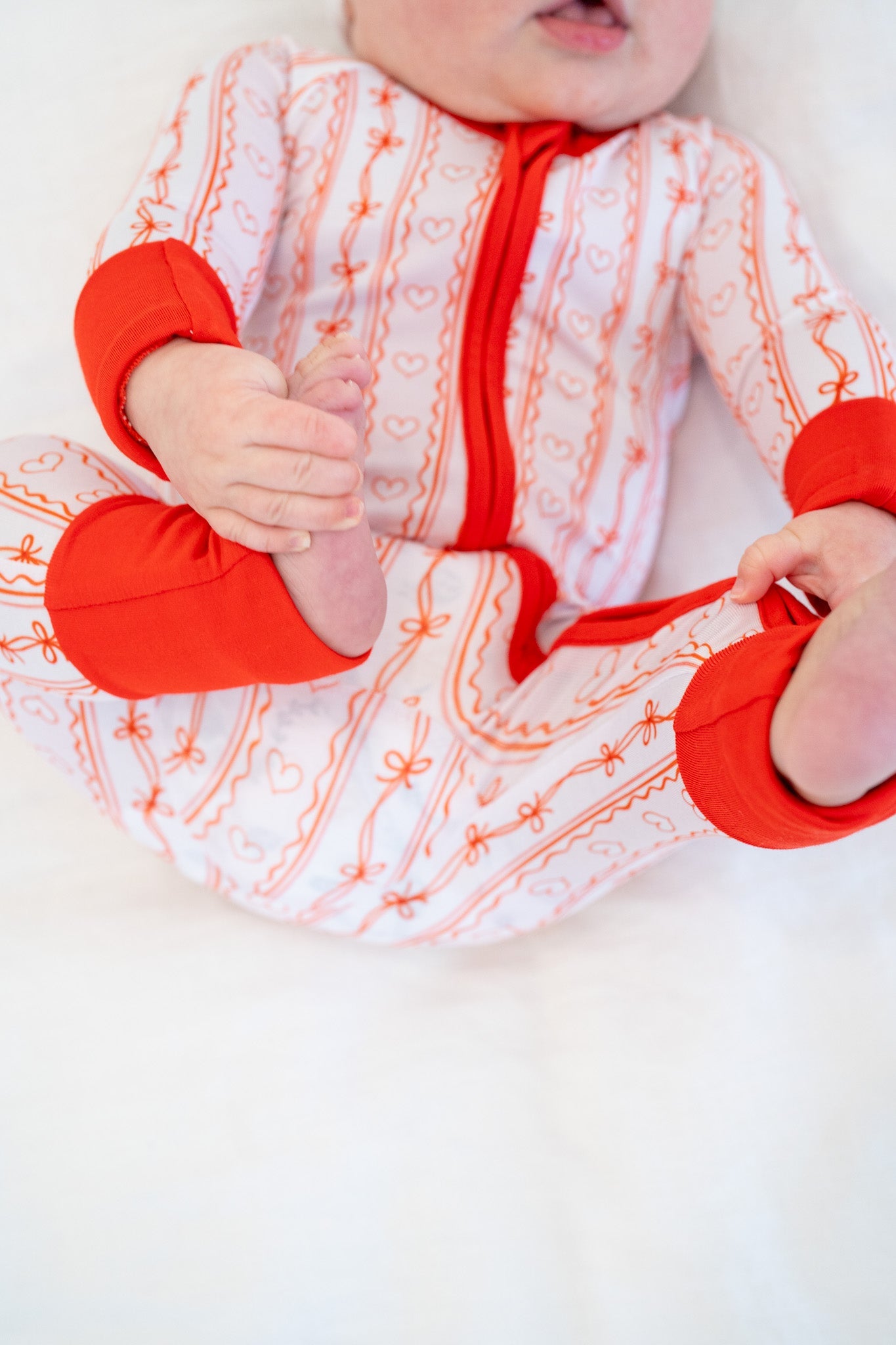 Striped Hearts | Zippy by Boosh Baby image 9