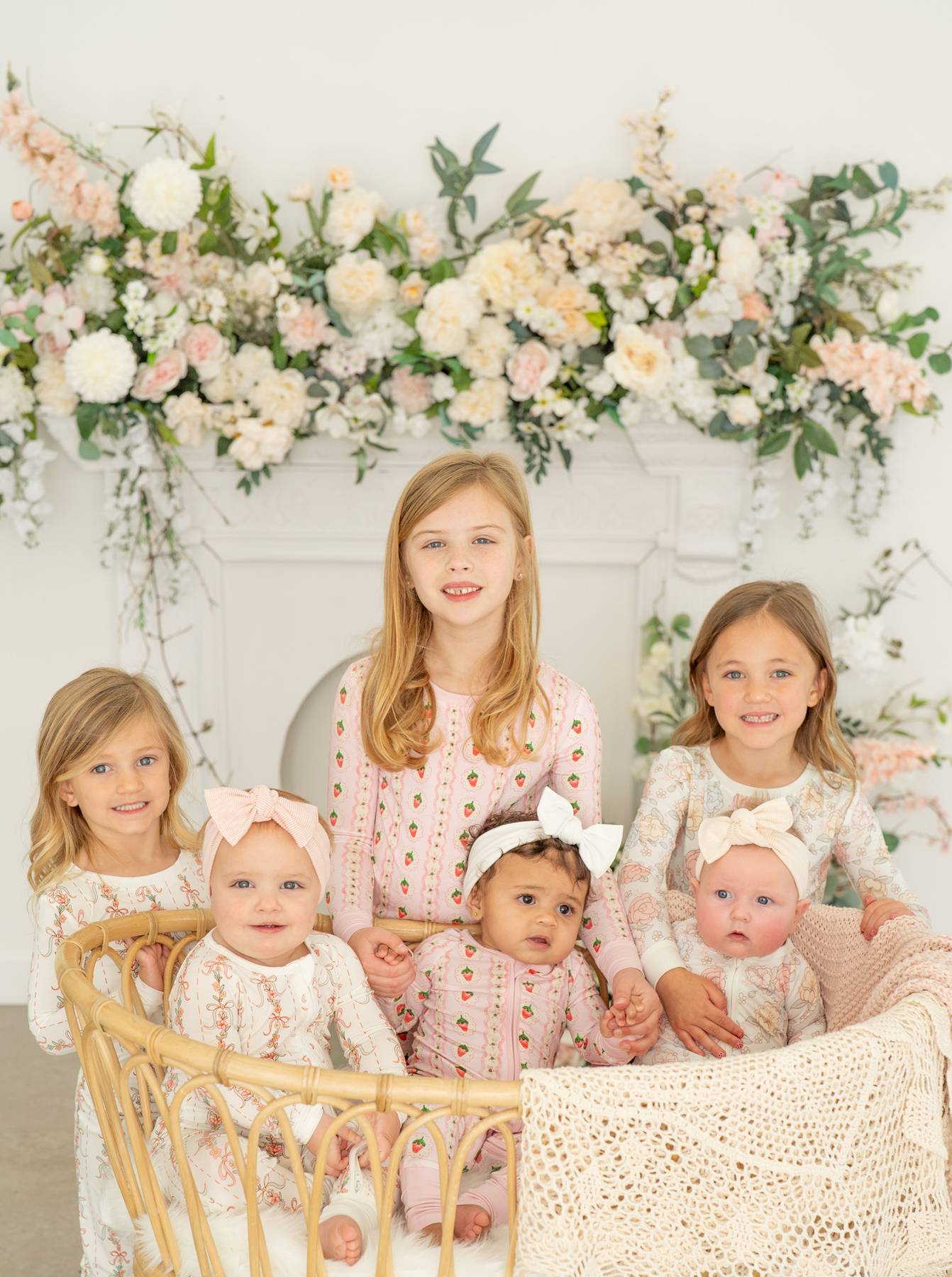 Strawberry Stripe | Two-Piece Pajama Set by Boosh Baby image 7