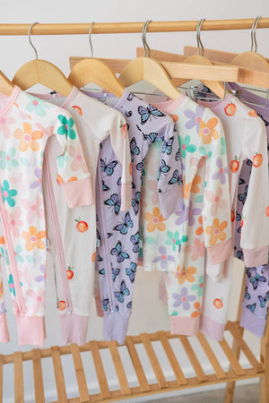 Sweet Peach | Two Piece Pajama Set by Boosh Baby image 7