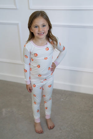 Sweet Peach | Two Piece Pajama Set by Boosh Baby image 8