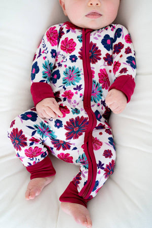Wild Berry Floral Zippy by Boosh Baby image 1