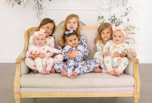 Sweet Peach | Two Piece Pajama Set by Boosh Baby image 6