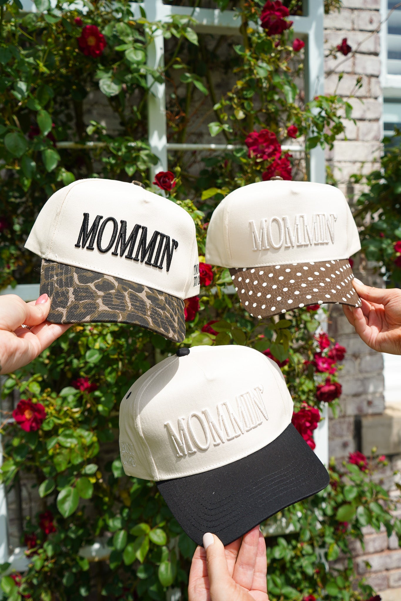 Mommin' - Vintage Trucker Hat by KenzKustomz, Southern lifestyle apparel main product photo