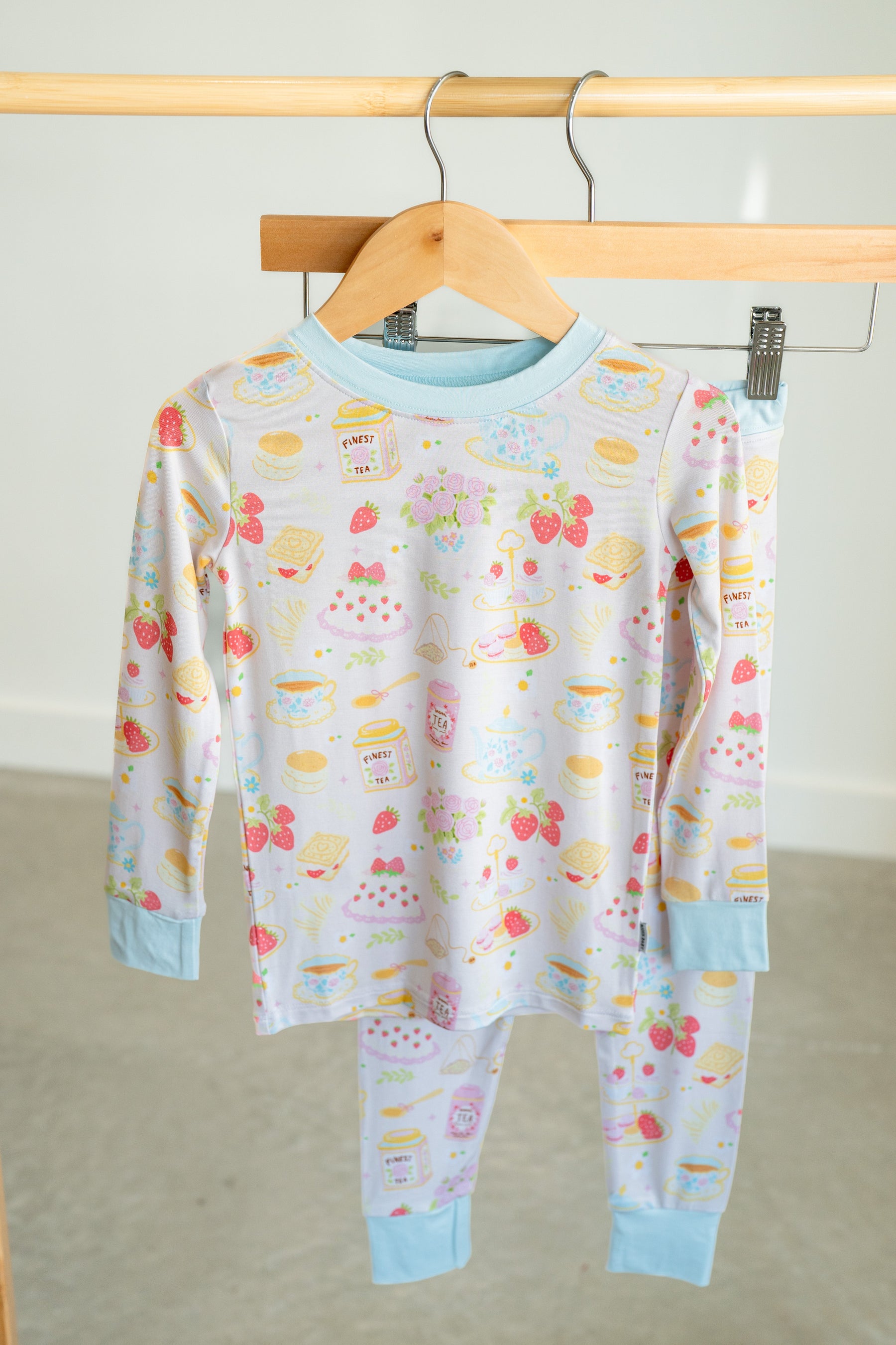 Afternoon Tea | Two Piece Pajama Set by Boosh Baby image 4