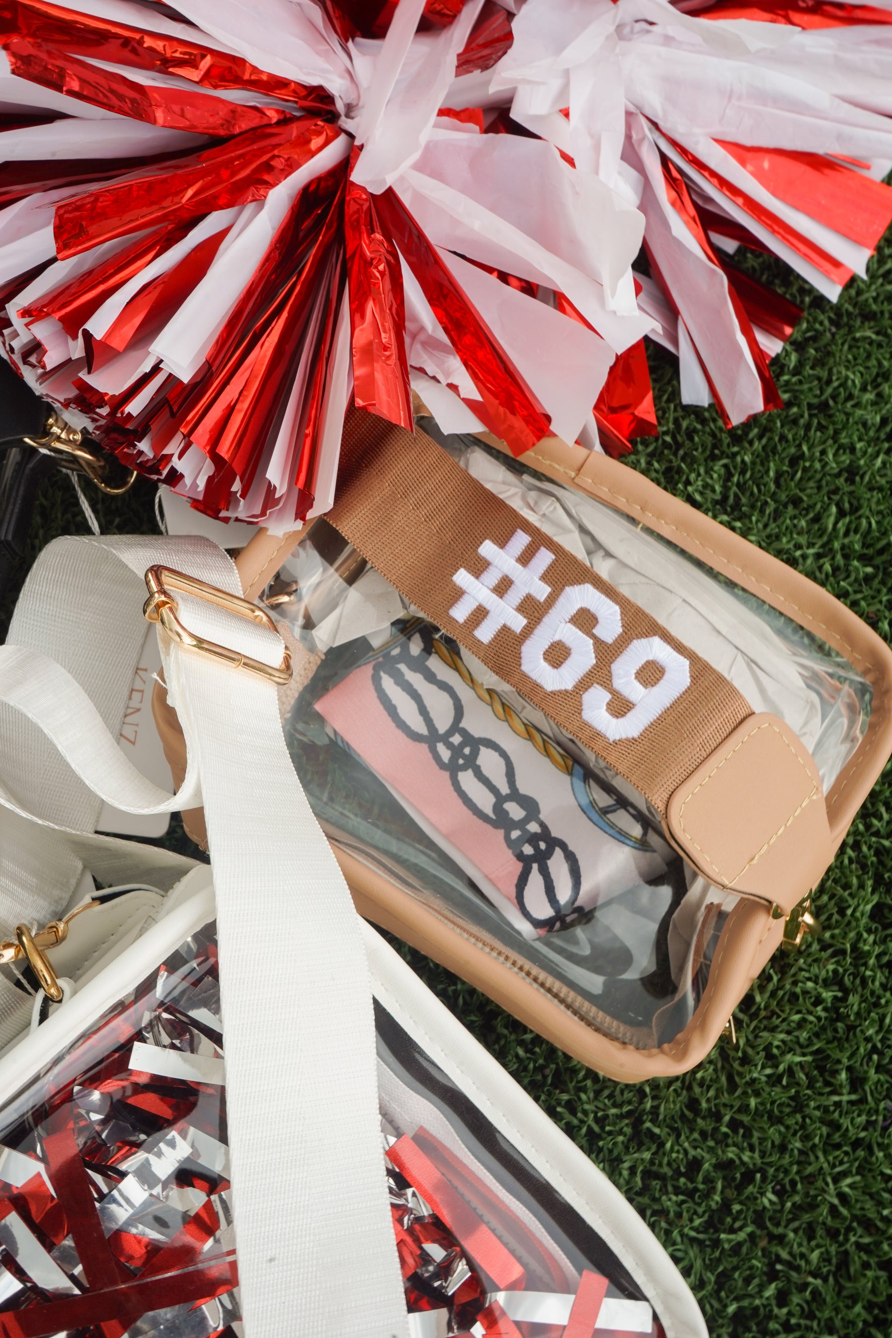 Clear Gameday + Concert Purse | Customizable