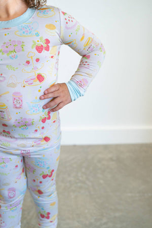 Afternoon Tea | Two Piece Pajama Set by Boosh Baby image 2