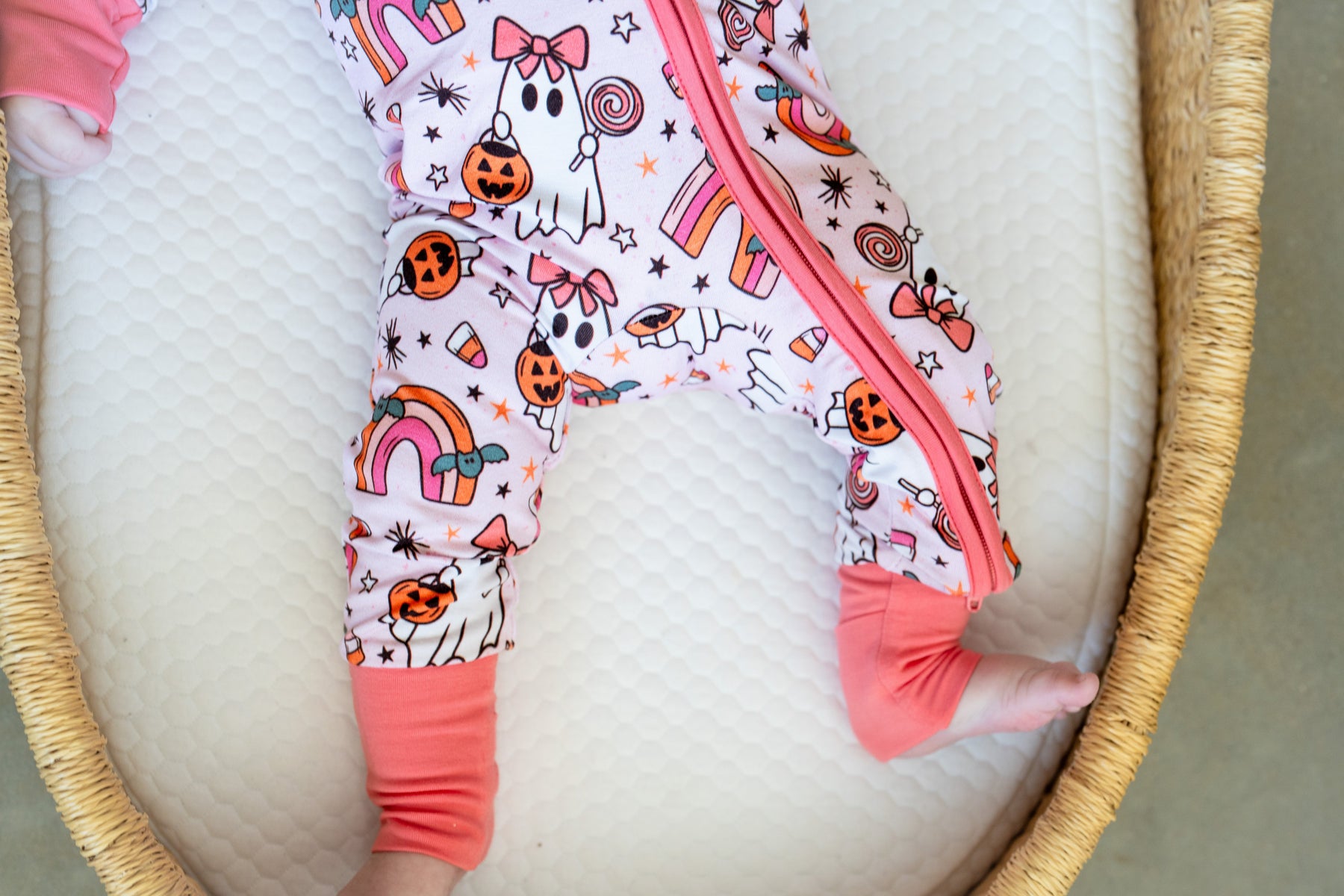 Spooky Sweet Ghosts Zippy by Boosh Baby image 3