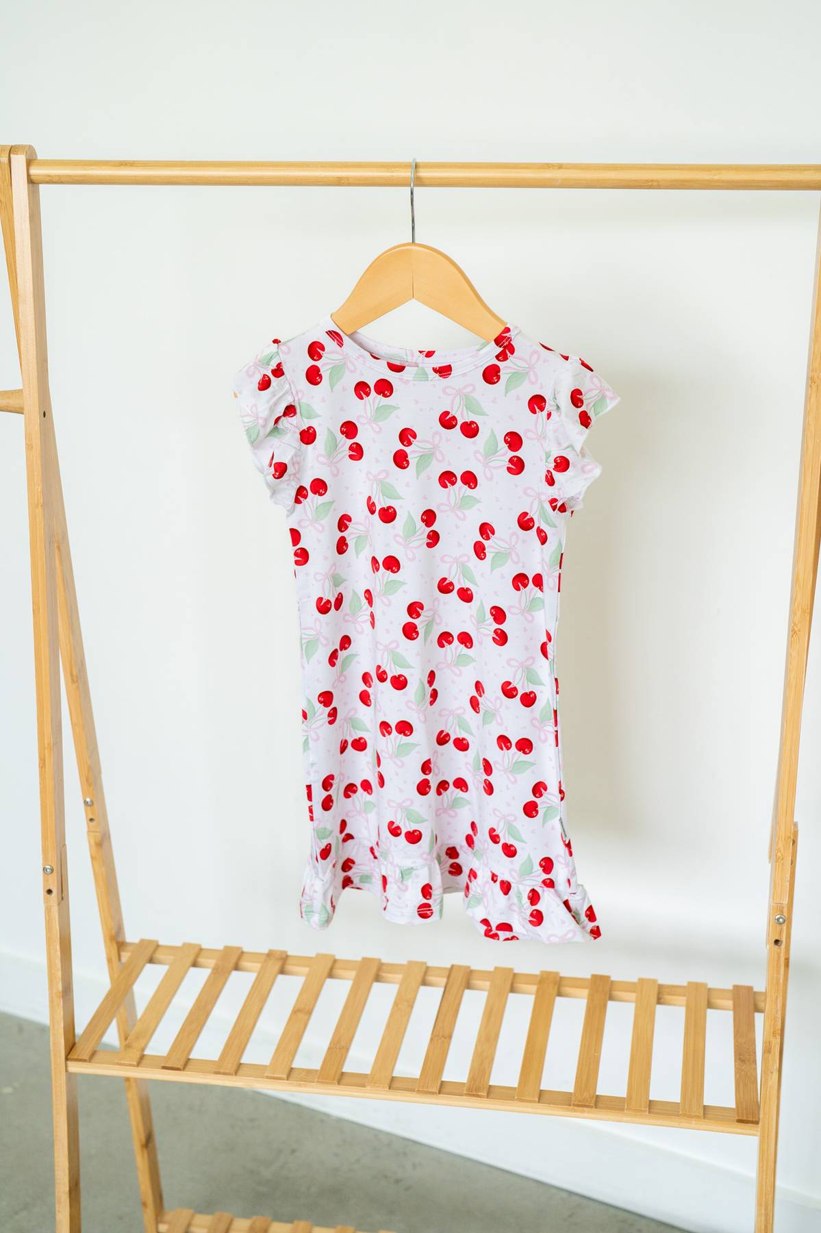 Cherry Coquette | Nightgown by Boosh Baby image 4