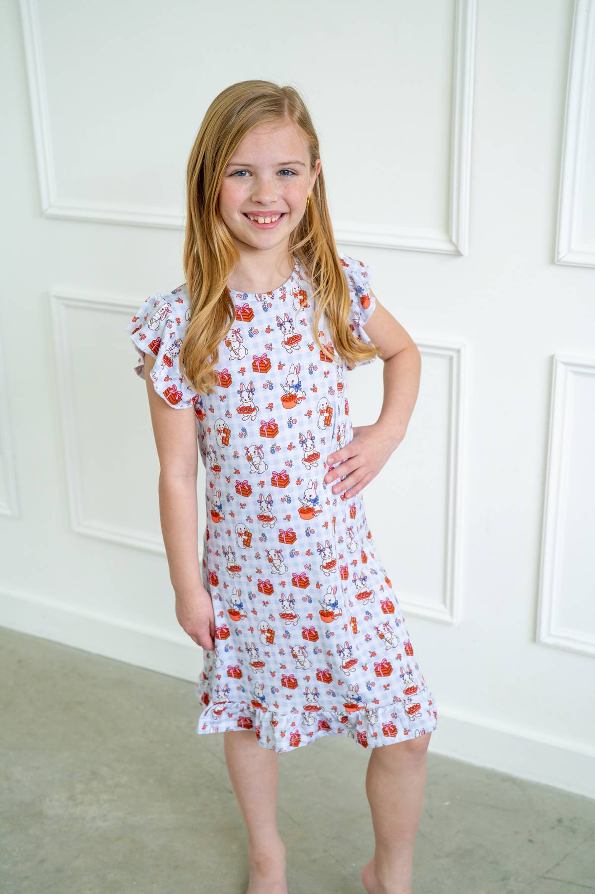 Chocolate Easter Bunnies | Nightgown by Boosh Baby image 2