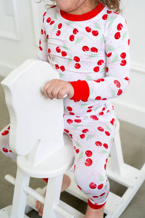 Cherry Coquette | Two Piece Set by Boosh Baby image 2
