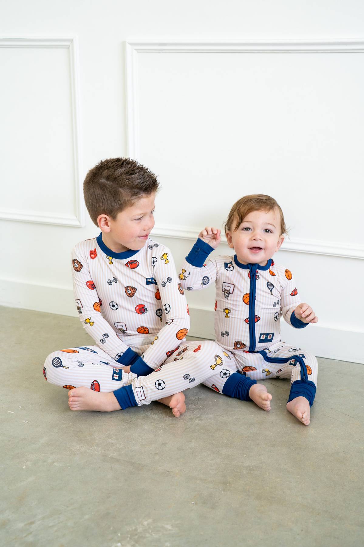 Vintage Varsity Sports | Zippy by Boosh Baby image 2