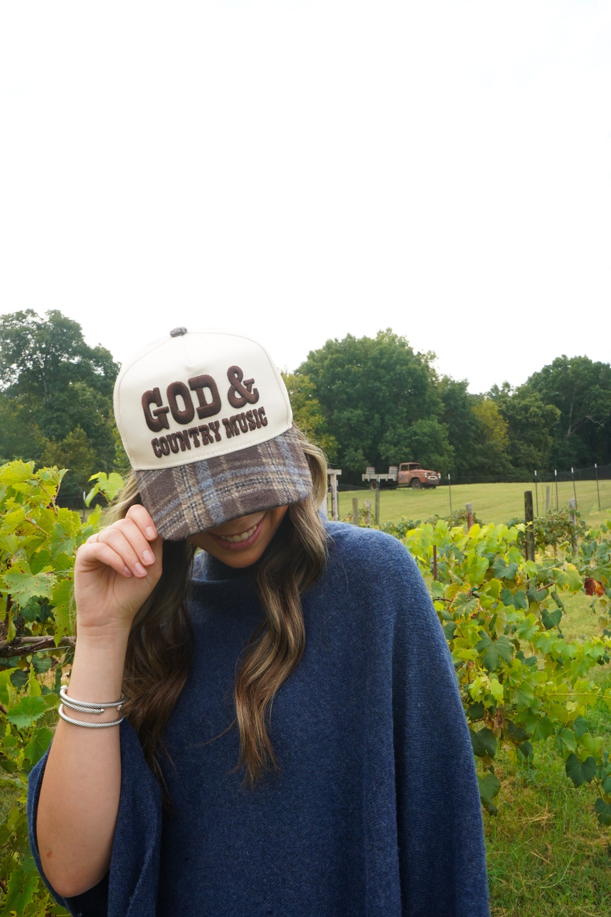 God & Country Music Trucker Hat by KenzKustomz, view 22