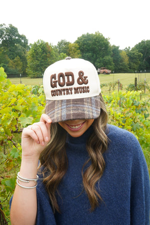 God & Country Music Trucker Hat by KenzKustomz, view 14