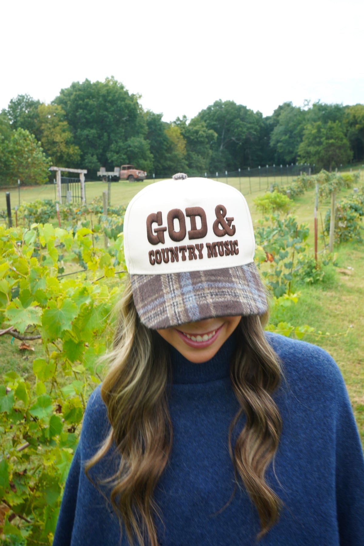 God & Country Music Trucker Hat by KenzKustomz, view 7