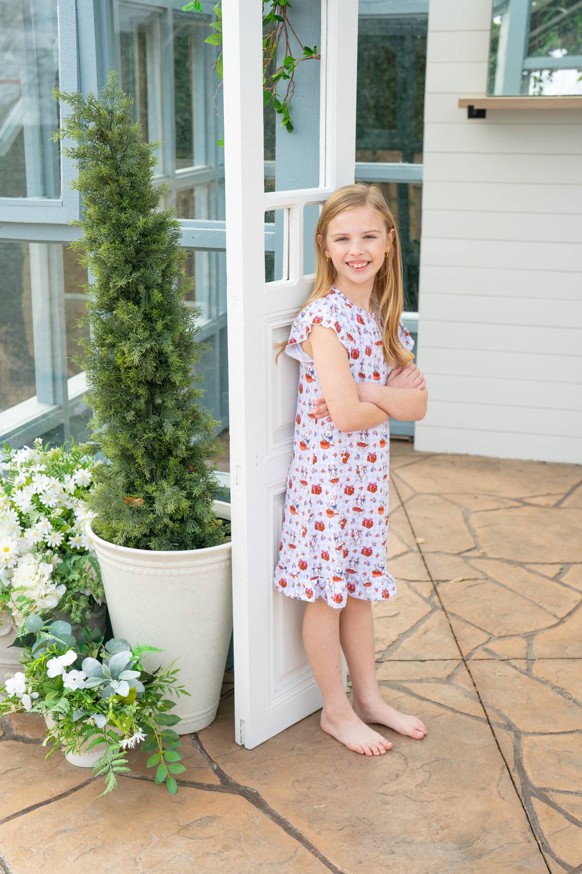 Chocolate Easter Bunnies | Nightgown by Boosh Baby image 4
