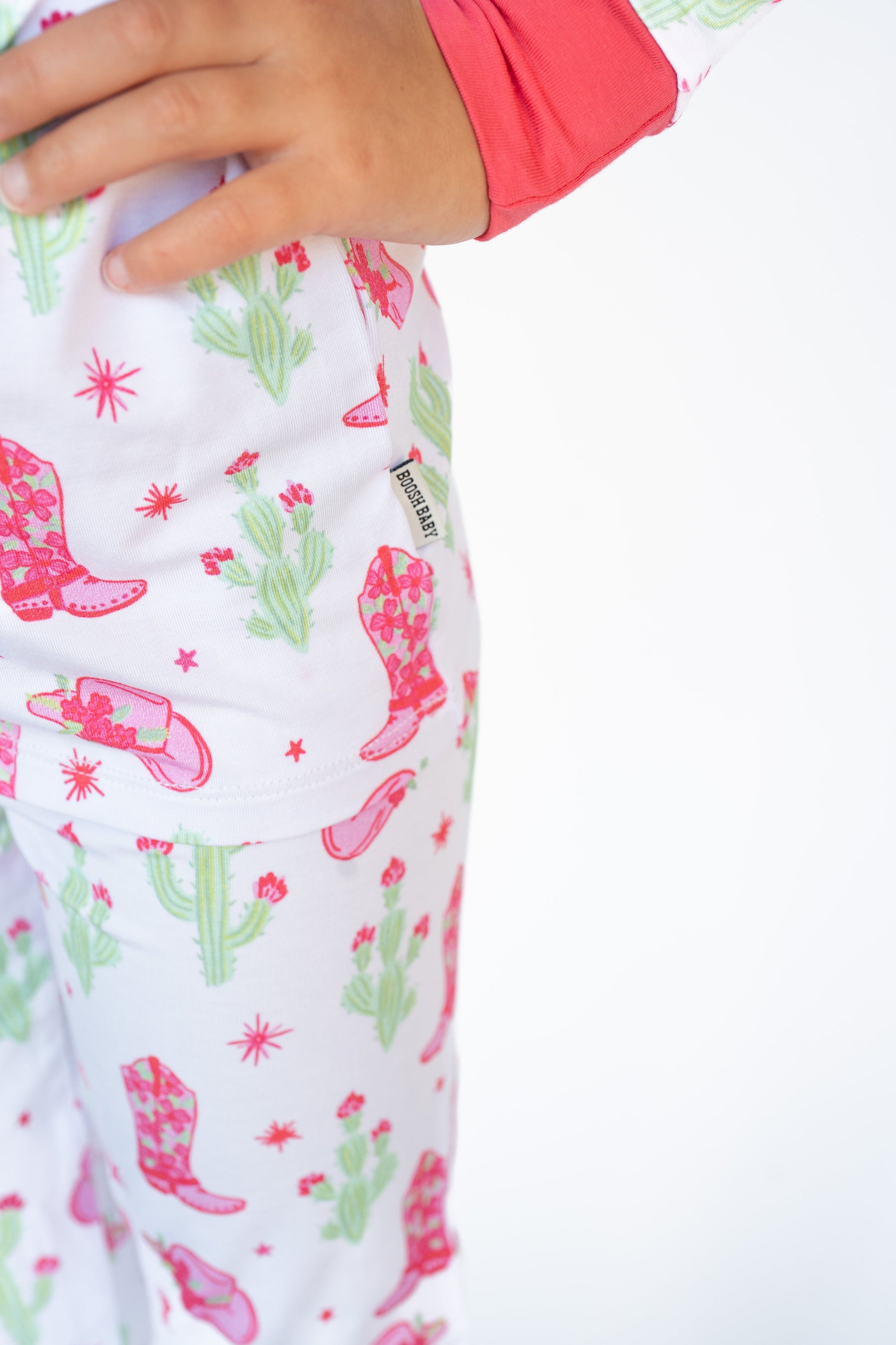 Pink Cactus Cowgirl | Two Piece Set by Boosh Baby image 5